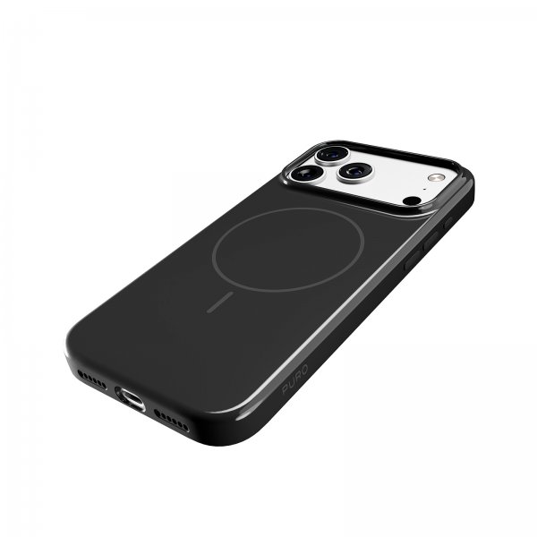 Puro iPhone 17 Pro Kotelo Pulse MagSafe Musta