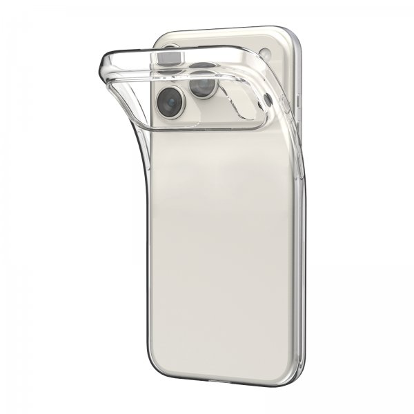 Puro iPhone 17 Pro Max -kuori, läpinäkyvä