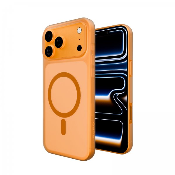 Puro iPhone 17 Pro Max -kuori Daylight MagSafe Oranssi