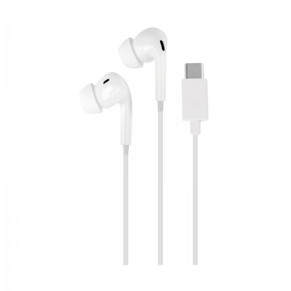 Puro langalliset Filo Pro USB-C -kuulokkeet, valkoinen