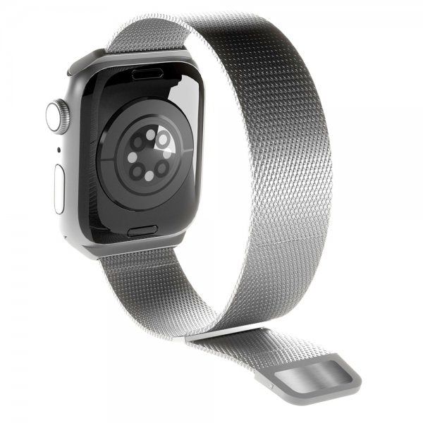 Puro Apple Watch 38/40/41/42mm Milanese-ranneke, hopea