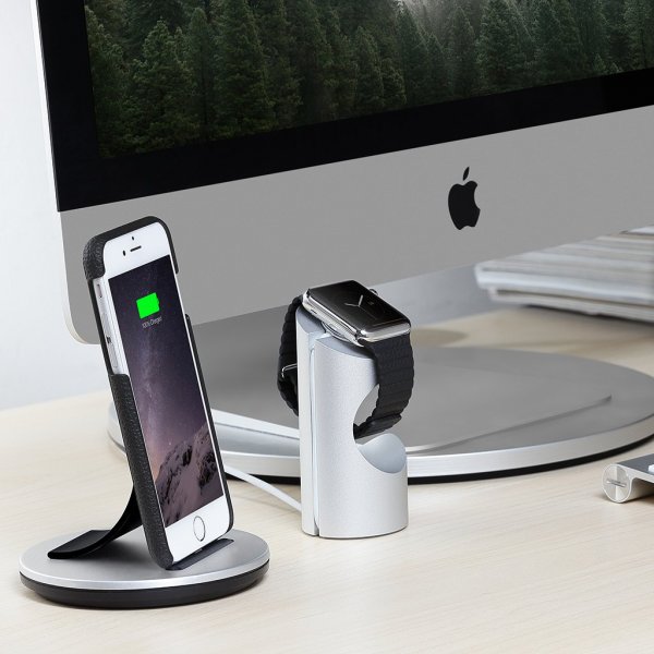 Just Mobile iPhone 6/6s Plus -suojakuori Quattro Back, nahkaa, musta