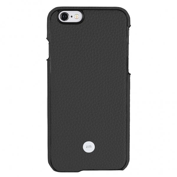 Just Mobile iPhone 6/6s kuori Quattro Back nahka musta