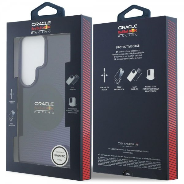 Red Bull Samsung Galaxy S26 Ultra -kuori Blended Lines MagSafe Sininen