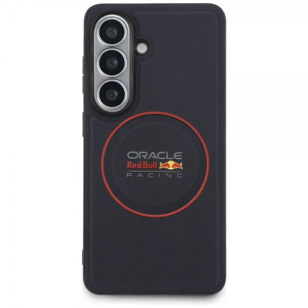 Red Bull Samsung Galaxy S26 Plus -kuori, verkkokuvioitu rengas MagSafe, sininen