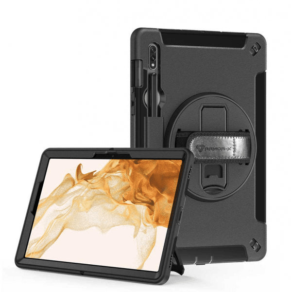 Armor-X Samsung Galaxy Tab S8 -suojakuori RIN Shock & Rainproof Case