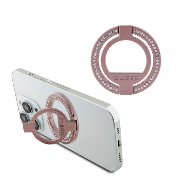 Guess Ring Stand MagSafe Ruusukulta