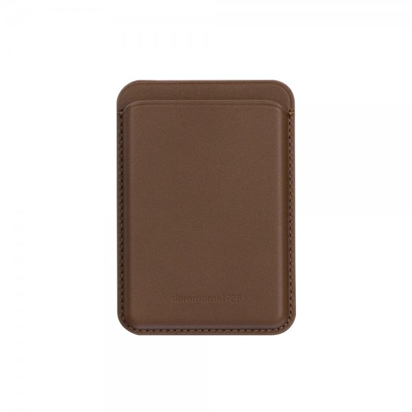 dbramante1928 Korttikotelo Nahkalompakko MagSafe Dark Tan
