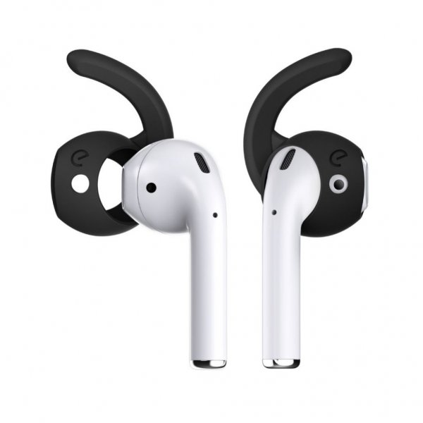 KeyBudz EarBuddyz Korvakoukut AirPodsille ja EarPodseille, musta