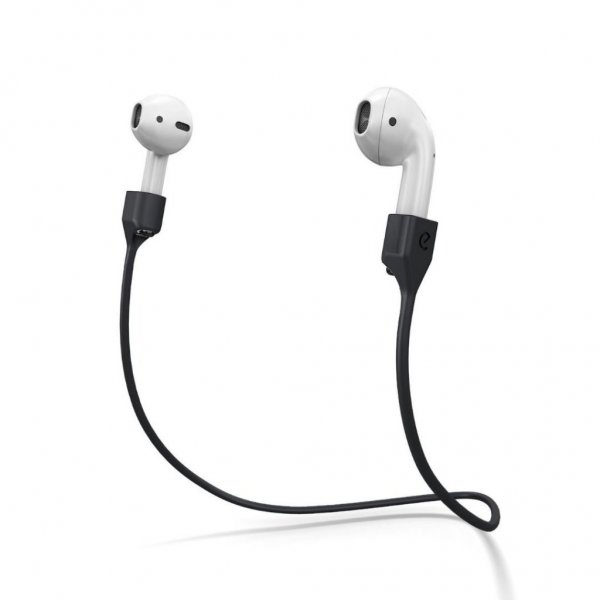 KeyBudz AirPods Straps AirStrapz Musta