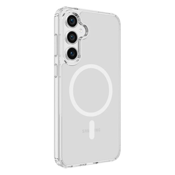 Rvelon Samsung Galaxy S25 Plus Kuori TPU MagSafe Läpinäkyvä