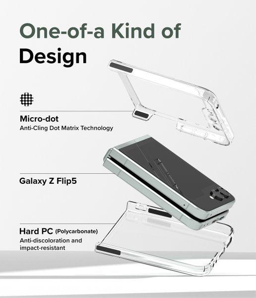 Ringke Samsung Galaxy Z Flip 5 Kuori Slim Clear
