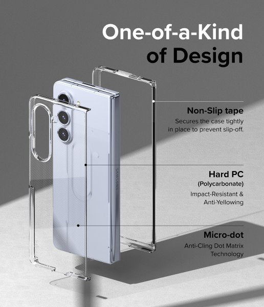 Ringke Samsung Galaxy Z Fold 5 Ohut läpinäkyvä suojakuori