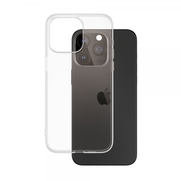 SAFE by PanzerGlass iPhone 15 Pro Max Kuori, pehmeä TPU-kotelo, läpinäkyvä