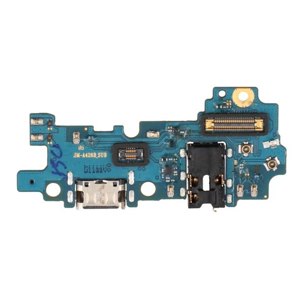 Samsung A42 -latausliitin kuulokeliitännällä