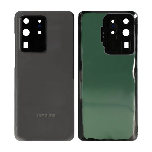 Samsung Galaxy S20 Ultra Takaosa - Kosmisen harmaa