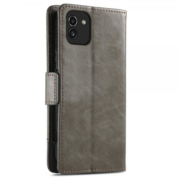 Samsung Galaxy A03 Suojakuori Stripe Harmaa