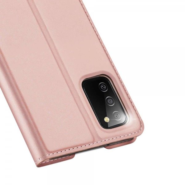 Dux Ducis Samsung Galaxy A03s suojakotelo, Skin Pro Series, ruusukulta