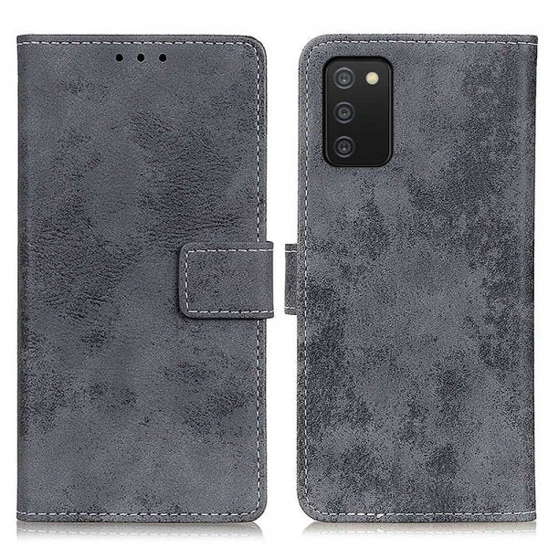 Samsung Galaxy A03s -suojakotelo, vintageharmaa