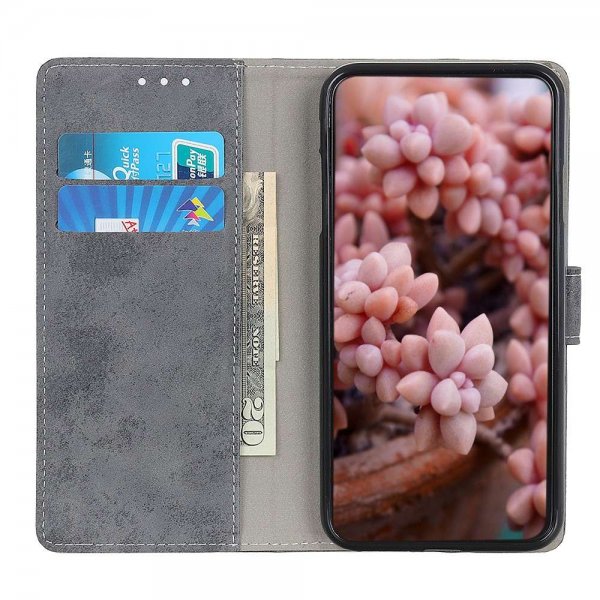 Samsung Galaxy A03s -suojakotelo, vintageharmaa