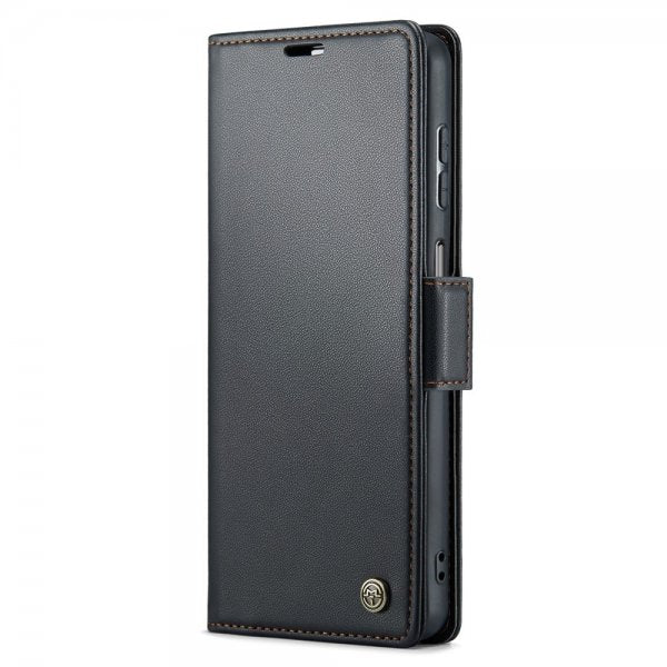 CaseMe Samsung Galaxy A04s/Galaxy A13 Kotelo 023 Series Musta
