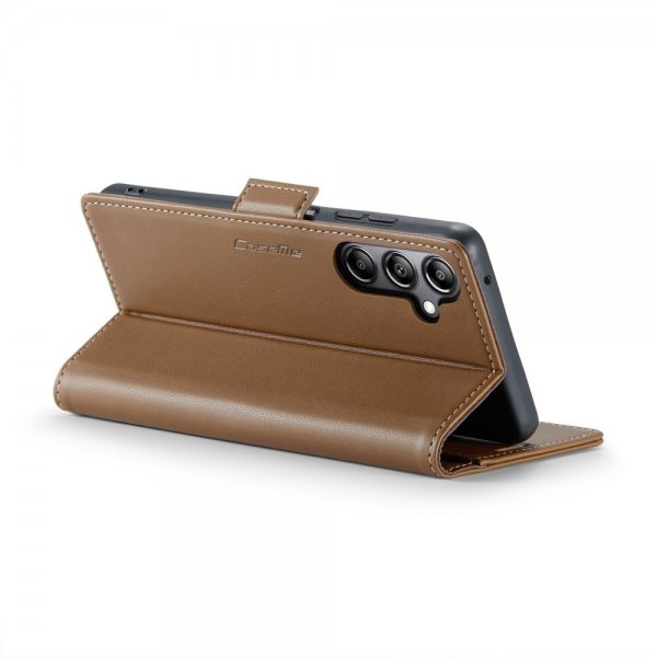 CaseMe Samsung Galaxy A05s -suojakotelo 023 Series, ruskea