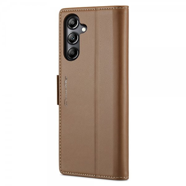 CaseMe Samsung Galaxy A05s -suojakotelo 023 Series, ruskea