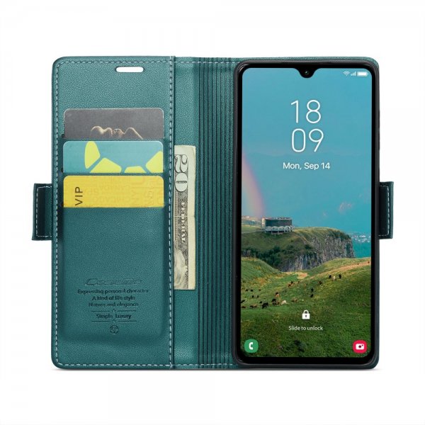 CaseMe Samsung Galaxy A05s Kotelo 023 Series Vihreä