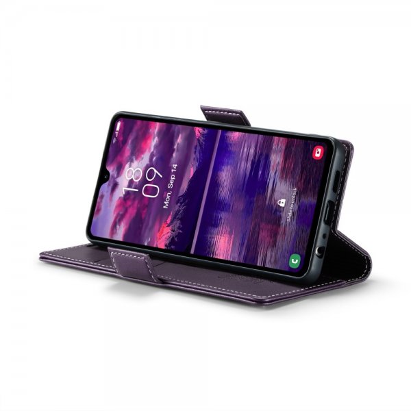 CaseMe Samsung Galaxy A05s -suojakotelo 023-sarja violetti