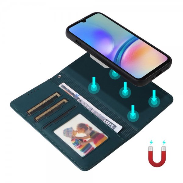 Betopnice Samsung Galaxy A05s Kotelo irrotettavalla kuorella 005 Sininen