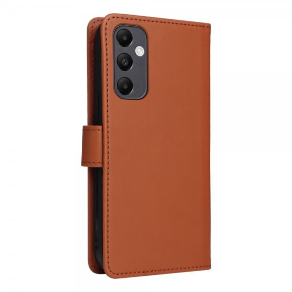 Betopnice Samsung Galaxy A05s Kotelo irrotettavalla kuorella 005 Ruskea