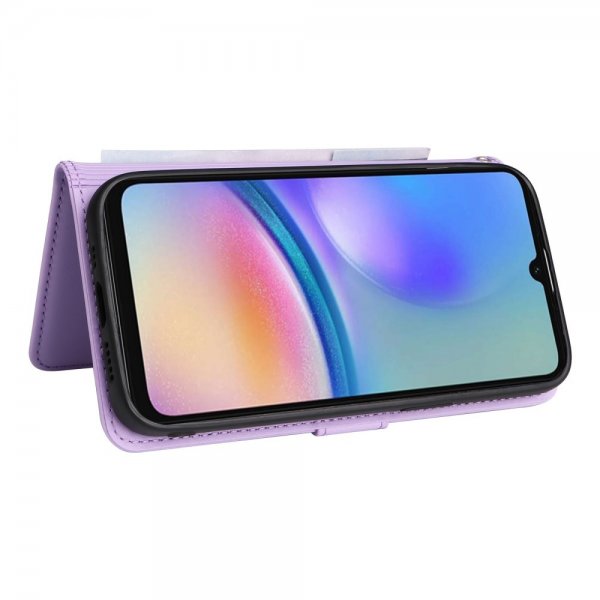 Betopnice Samsung Galaxy A05s Kotelo irrotettavalla kuorella 005 Violetti