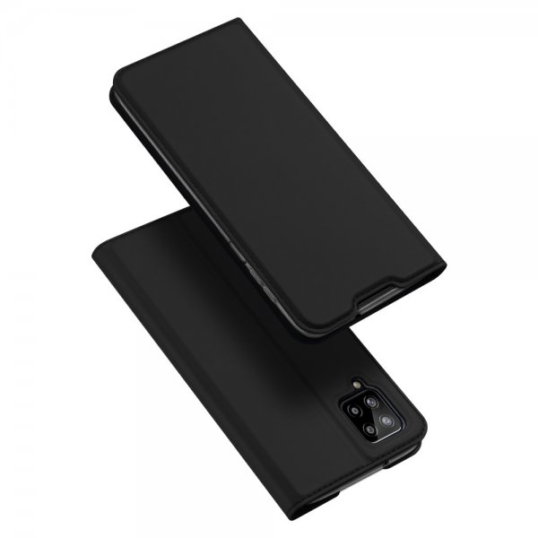 Dux Ducis Samsung Galaxy A12 -suojakotelo, Skin Pro -sarja, musta