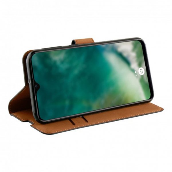 Xqisit Samsung Galaxy A12 -suojakotelo Slim Wallet Selection, musta