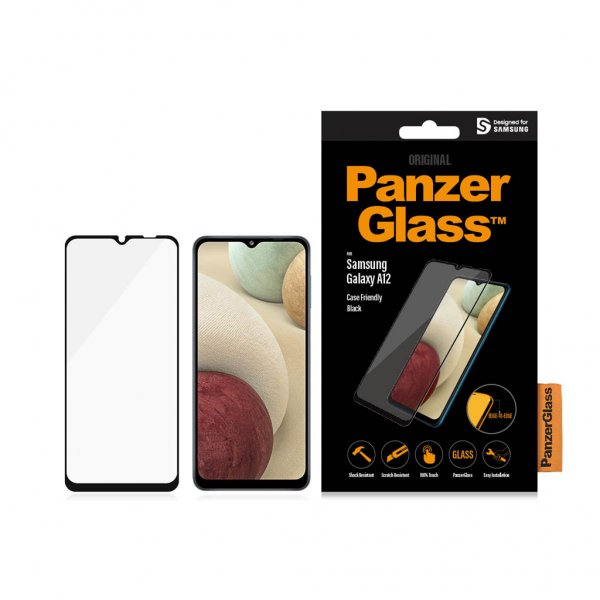 PanzerGlass Samsung Galaxy A12 -näytönsuoja Case Friendly