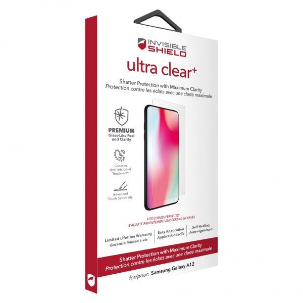 ZAGG InvisibleShield Samsung Galaxy A12 -näytönsuoja Ultra Clear+