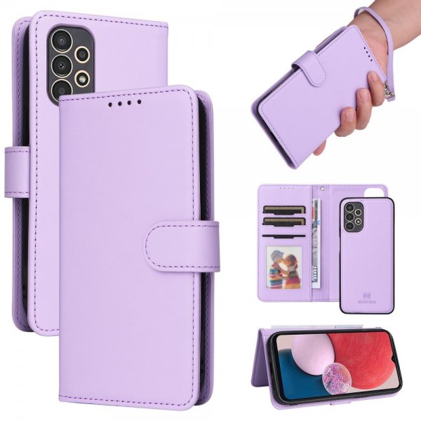 Betopnice Samsung Galaxy A13 4G Kotelo irrotettavalla kuorella 005 Violetti