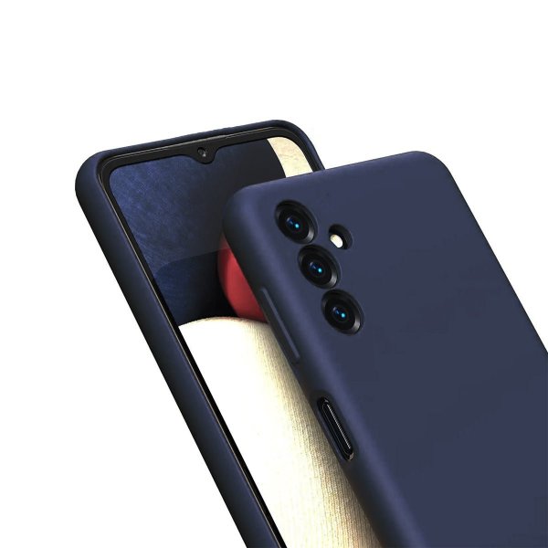 Rvelon Samsung Galaxy A13 4G Suojakuori Silikoni Sininen