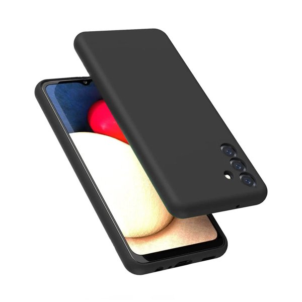 Rvelon Samsung Galaxy A13 4G Suojakuori Silikoni Musta