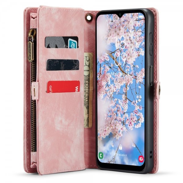 CaseMe Samsung Galaxy A14 -kotelo 008 Series Irrotettava kuori, pinkki