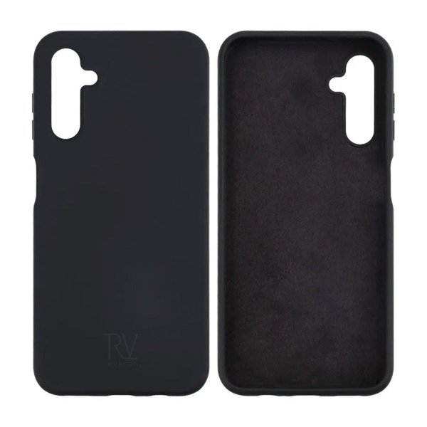 Rvelon Samsung Galaxy A14 Silikonisuojakuori Musta