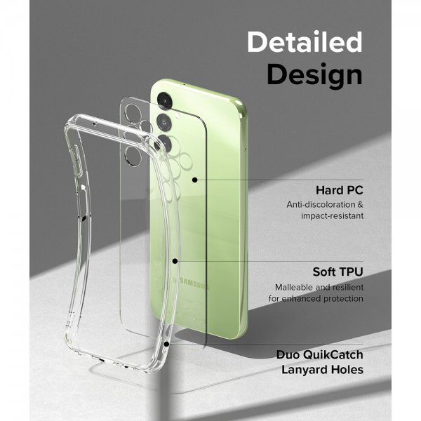 Ringke Samsung Galaxy A14 Suojakuori Fusion Clear