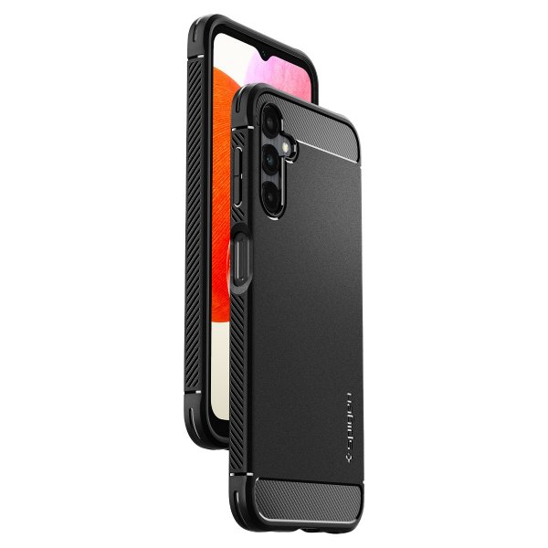 Spigen Samsung Galaxy A14 -kuori Rugged Armor Matte Black