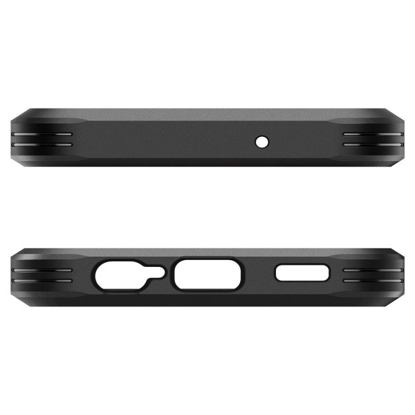 Spigen Samsung Galaxy A14 -kuori, Tough Armor, musta