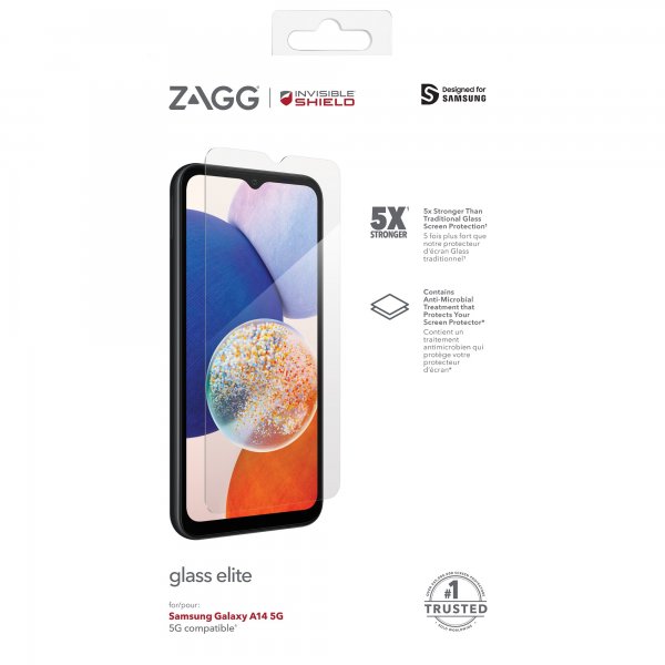 ZAGG InvisibleShield Samsung Galaxy A14 -näytönsuoja Glass Elite