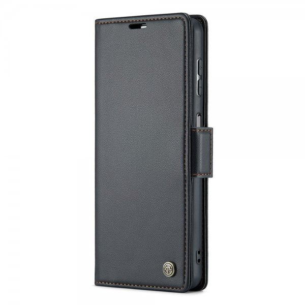 CaseMe Samsung Galaxy A14 Kotelo 023 Series Musta
