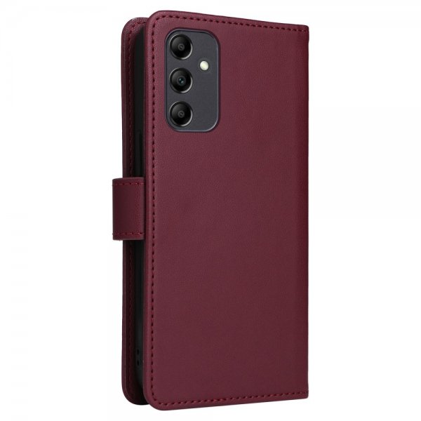 Betopnice Samsung Galaxy A14 -kotelo irrotettavalla kuorella 005 Punainen