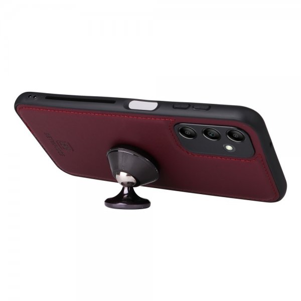 Betopnice Samsung Galaxy A14 -kotelo irrotettavalla kuorella 005 Punainen