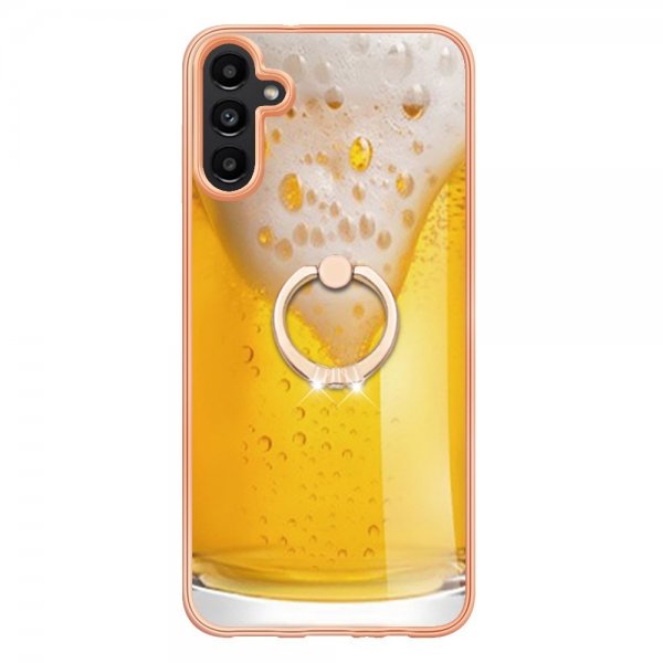 Samsung Galaxy A14 -kuori sormirenkaalla, olutkuvio