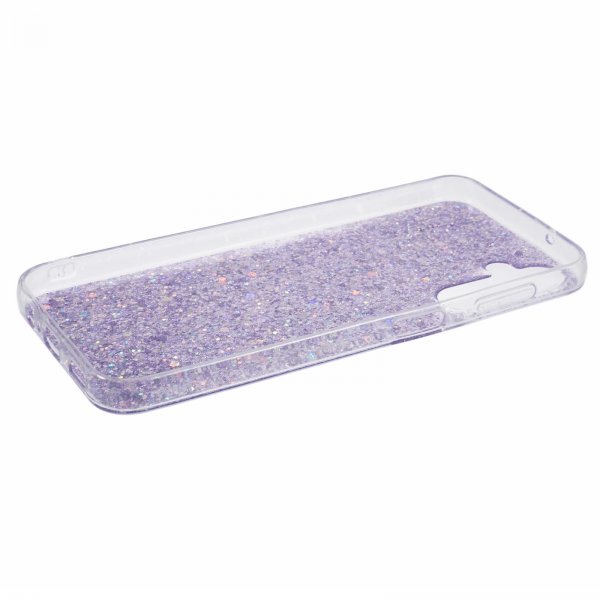 Nordic Covers Samsung Galaxy A14 -kuori, Sparkle Series, liila